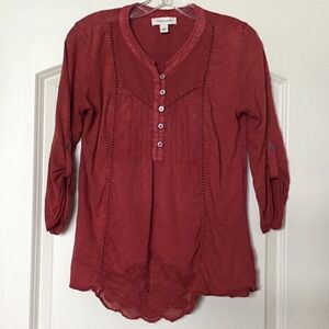 Women's Red Blouse